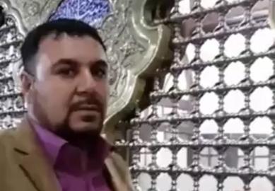 بازداشت فردی که ضریح «امام رضا» را لیس می‌زد