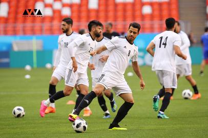 آخرین تمرین ایران پیش از بازی با پرتغال