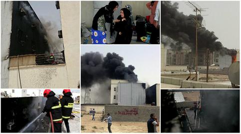 خسارت آتش سوزی مسکن مهر صلح آباد بوشهر؛یک کشته، 5 مجروح، یک میلیاردخسارت