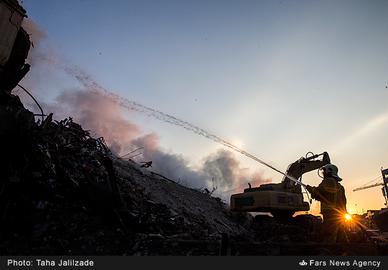 Tehran Building Collapse: Day Five of Search Operations