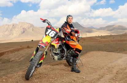 Roaring to Go: The Female Motorbike Rider who Wants to Race for Iran