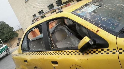 A group of motorcyclists attacked the MP at Shiraz Airport.
