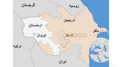 ایران در شمال غربی با سه کشور جمهوری آذربایجان، ارمنستان و ترکیه مرز مشترک دارد. جمهوری نخجوان متعلق به جمهوری آذربایجان  از خاک این کشور جداست و ارمنستان بین آن قرار گرفته است