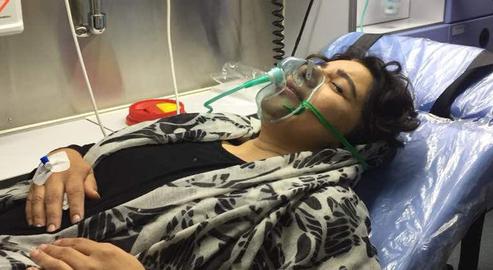 Maryam Mombini has been hospitalized several times as a result of ongoing pressure from authorities