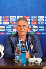 Queiroz: "I told my players that when the game is over and they go to the locker room, Iranian fans will be proud of them”