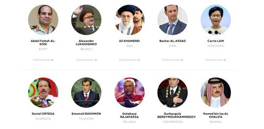 علی خامنه‌ای در فهرست درندگان آزادی اطلاع‌رسانی در جهان