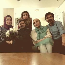 Teachers’ activist Mahmoud Beheshti Langroudi with his family