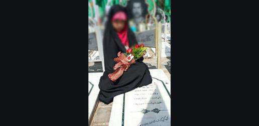 همسر یک عضو لشکرفاطمیون:حضرت زینب شوهرم را برای شهادت گلچین کرده بود