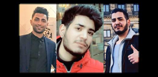 امیرحسین مرادی، محمد رجبی و سعید تمجیدی روز بیست و پنجم آبان ماه در جریان تجمع اعتراضی محله ستارخان تهران شرکت کرده بودند نیز به اعدام محکوم شده‌اند