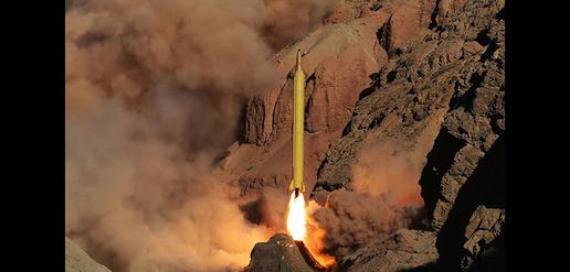 Guards Launch Ballistic Missiles 