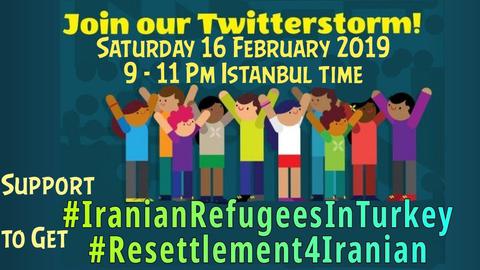 With their Twitter campaign, Iranian refugees in Turkey want the world to hear their voice