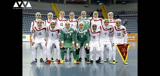 The Iranian futsal team.