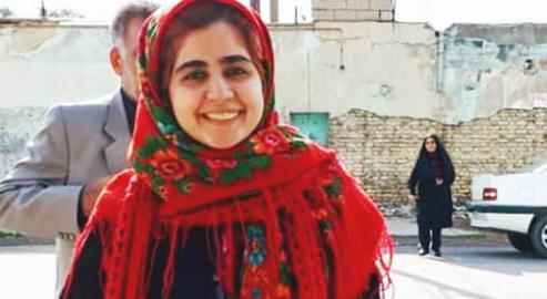 FNV officials wrote to President Rouhani, demanding the immediate release of workers' rights activist Sepideh Gholian (pictured) and Esmail Bakhshi