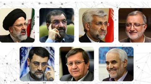 ابراهیم رئیسی و ۶ کاندیدای پوششی؛ نامزدهای مورد تایید حکومت اعلام شدند