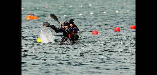 Female Kayak Championship Finishes