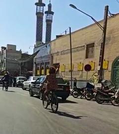 دوچرخه سوار بدون حجاب بازداشت شد
