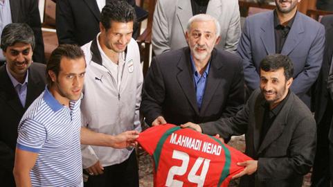 When Daei was the head coach of the national football team during the Mahmoud Ahmadinejad presidency, he never criticized the president's interference in football — until he was dismissed