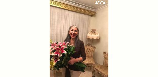 مهوش شهریاری (ثابت)از مدیران جامعه بهاییان  پس از پایان ده سال محکومیت از زندان اوین آزاد شد