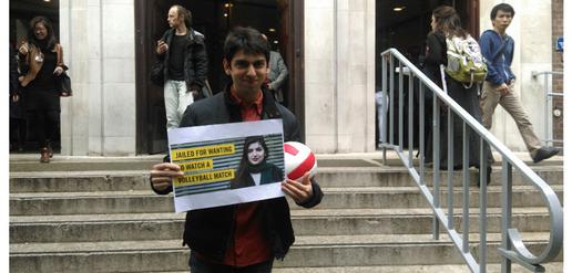 London Students’ Hunger Strike in Support of Ghoncheh Ghavami