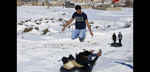 Winter Fun in Hamedan 