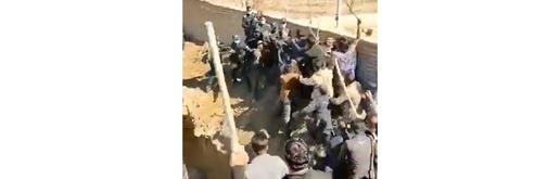 درگیری ماموران نیروی انتظامی با کشاورزان شرق اصفهان