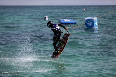 Cable Skiing Championships on Kish