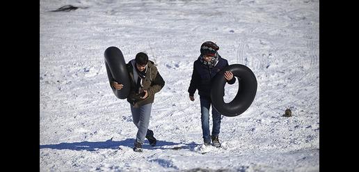 Winter Fun in Hamedan 