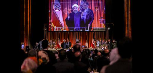Rouhani meets some Iranians living in the US