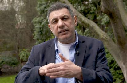 Nizar Zakka describes torture in Iranian jails in the documentary The Treacherous Host