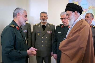 With the decline of the foreign ministry’s position, the Revolutionary Guards' Quds Force, led by Ghasem Soleimani (left) has gained more influence within Iran’s diplomatic elite