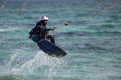 Cable Skiing Championships on Kish