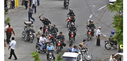 Police clampdown on protesters, 2009