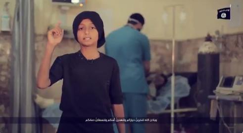 A new ISIS video aimed at Iranians shows a young boy speaking Persian and explicitly threatening Iranians