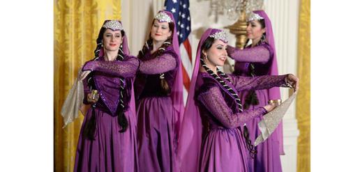 New Year celebration at the White House