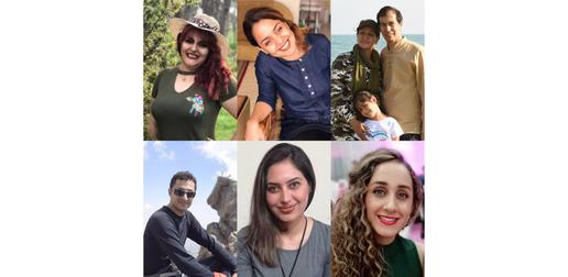 Novid Bazmandegan, Bahareh Ghaderi, Niloufar Hakimi, Sudabeh Haghighat, Elaheh Samizadeh, Nora Pourmoradian, and Ehsanollah Mahboub Rah-e Wafa