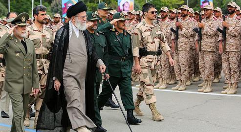 The Revolutionary Guards are supervised by Supreme Leader Ayatollah Khamenei – not President Hassan Rouhani’s government