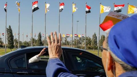 The Pope arrived in Baghdad earlier today to mark the beginning of his first international trip since the outbreak of coronavirus