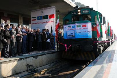 First 'Silk Road' Train Arrives in Tehran from China
