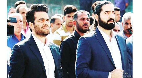 Omid Assadbeygi (left) and Mehrdad Rostami Chegini were awarded ownership of Haft-Tappeh Sugar Factory, but drove it into the ground by reportedly embezzling US$800 million.