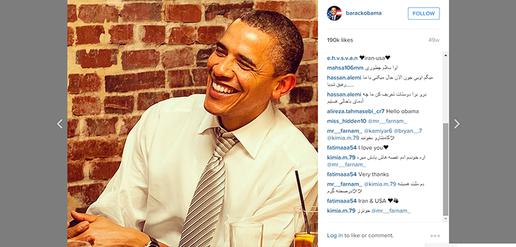 Iran’s Instagram Trolls Attack Obama's Account