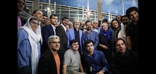 The Salesman Team in Tehran 