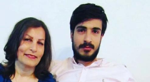 Hayedeh Forootan and her son Mehran Mosalanejad were both arrested on attending the local intelligence office