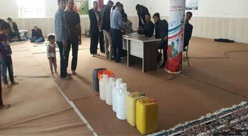 In February, as a sign of protest, people of Gheyzaniyeh went to the polls carrying empty buckets and water bottles