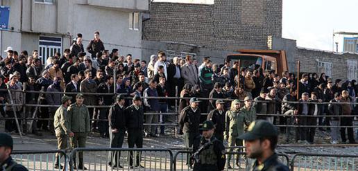 Crowds Witness Executions in Mashhad