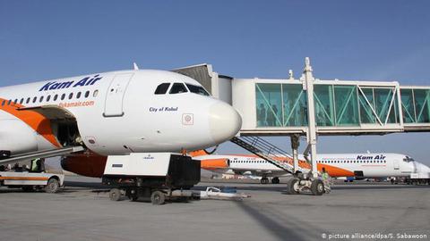 انتقال هواپیماهای یک شرکت مسافربری افغانستان به ایران
