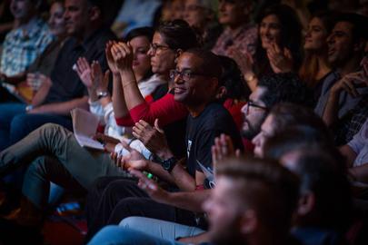 Crowds at the Apollo. Photo Credit: Ryan Lash