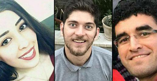 Baha'is Yalda Firuzian, Behnam Eskandarian and Ardeshir Fanaian were arrested in Semnan in April 2019