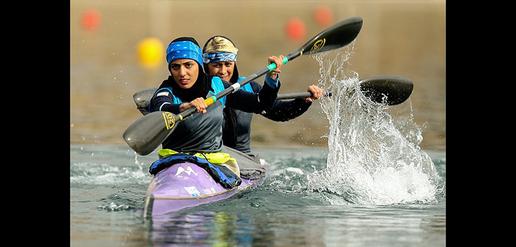 Female Kayak Championship Finishes