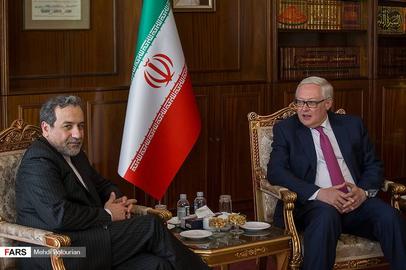 «سرگئی ریابکف»، معاون وزیر خارجه روسیه و «عباس عراقچی»
