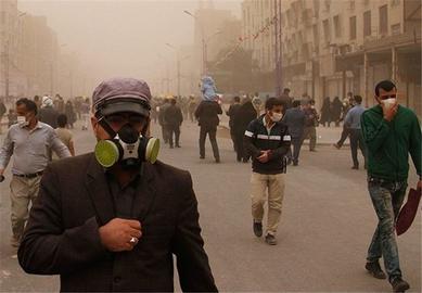 آلودگی هوای خوزستان: غلظت ذرات معلق هوا ۱۰ برابر استاندارد جهانی